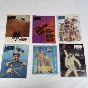 HBO Magazine Regional TV Guide March 1980 National Lampoons Pink Panther Twins